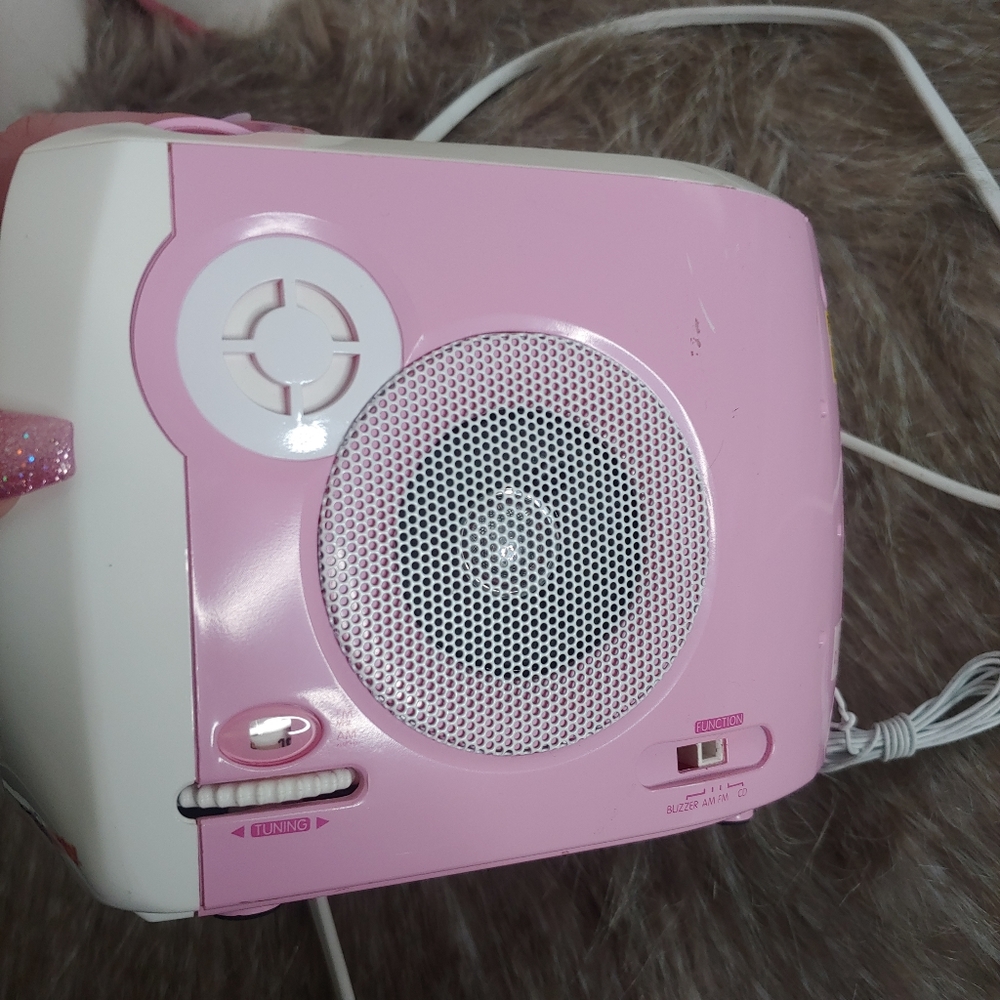 HP • Hello Kitty • Pink y2k CD player radio boom box - Picture 8 of 9
